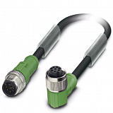 SAC-8P-M12MS/3,0-PVC/M12FR